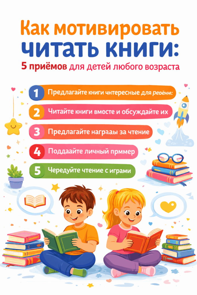 Как мотивировать читать книги